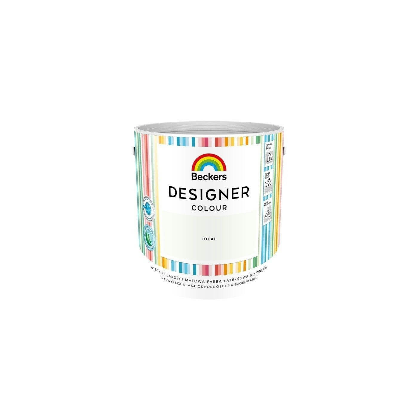 Farba Lateksowa Designer Colour Ideal 2,5L Beckers Farba Lateksowa Designer Colour Ideal 2,5L Beckers