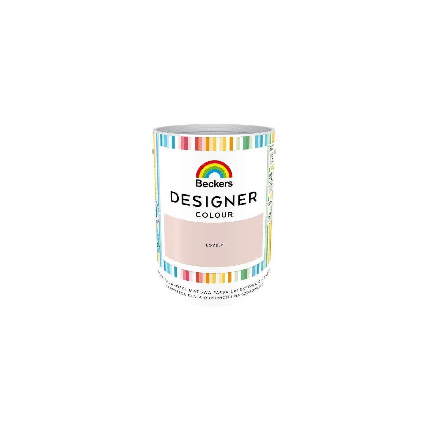 Farba Lateksowa Designer Colour Lovely 5L Beckers Farba Lateksowa Designer Colour Lovely 5L Beckers