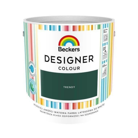 Farba Lateksowa Designer Colour 2,5L Trendy Beckers