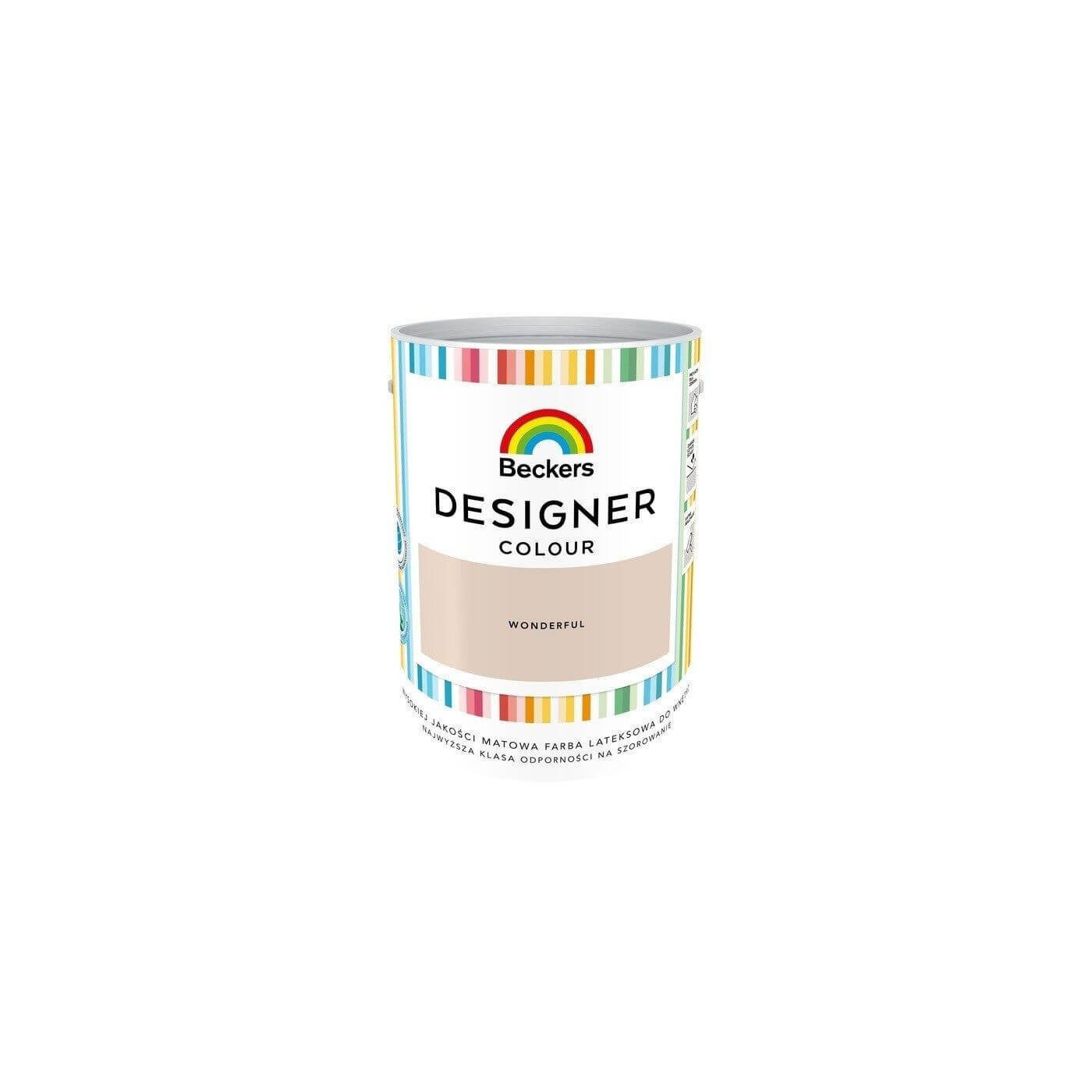 Farba Lateksowa Designer Colour 5L Wonderful Beckers Farba Lateksowa Designer Colour 5L Wonderful Beckers