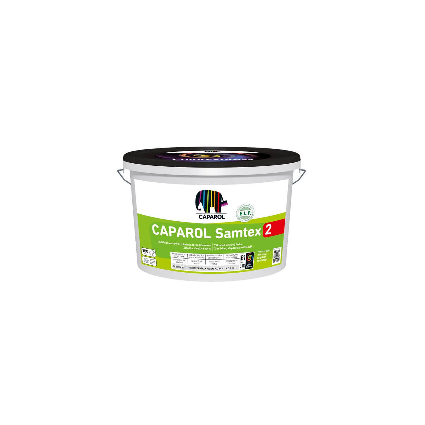 Farba Lateksowa Samtex 2 B1 10 L Caparol Farba Lateksowa Samtex 2 B1 10 L Caparol