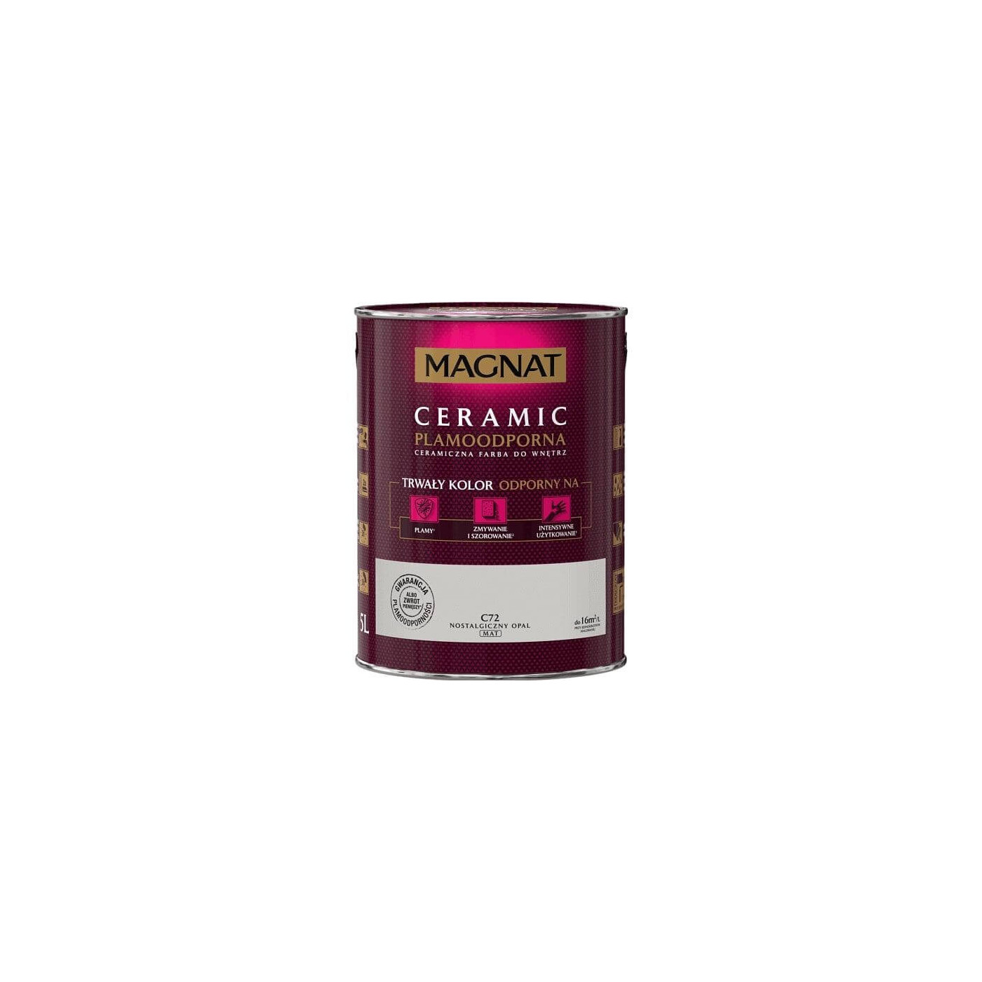 Farba Ceramiczna Magnat Ceramic C72 Nostalgiczny Opal 5l Magnat Farba Ceramiczna Magnat Ceramic C72 Nostalgiczny Opal 5l Magnat