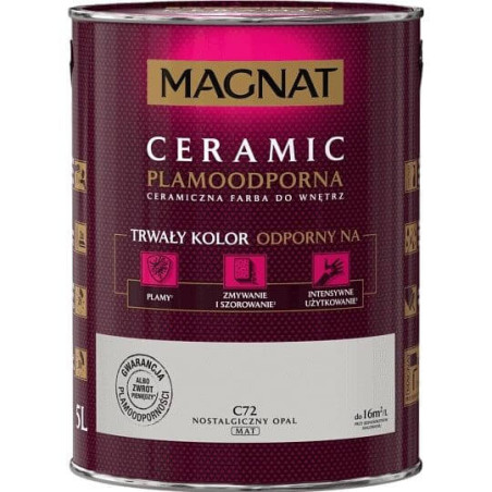 Farba Ceramiczna Magnat Ceramic C72 Nostalgiczny Opal 5l Magnat