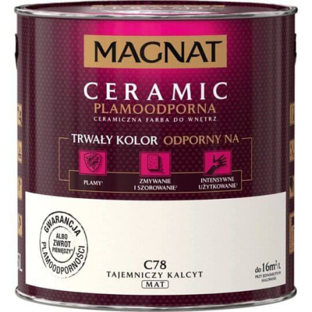Farba Ceramiczna Magnat Ceramic C78 Tajemniczy Kalcyt 2,5L Magnat