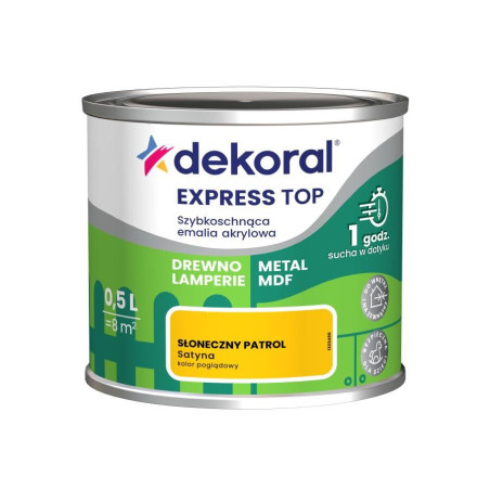 Emalia Szybkoschnąca Do Dzieła Słoneczny Patrol 0,5L Dekoral