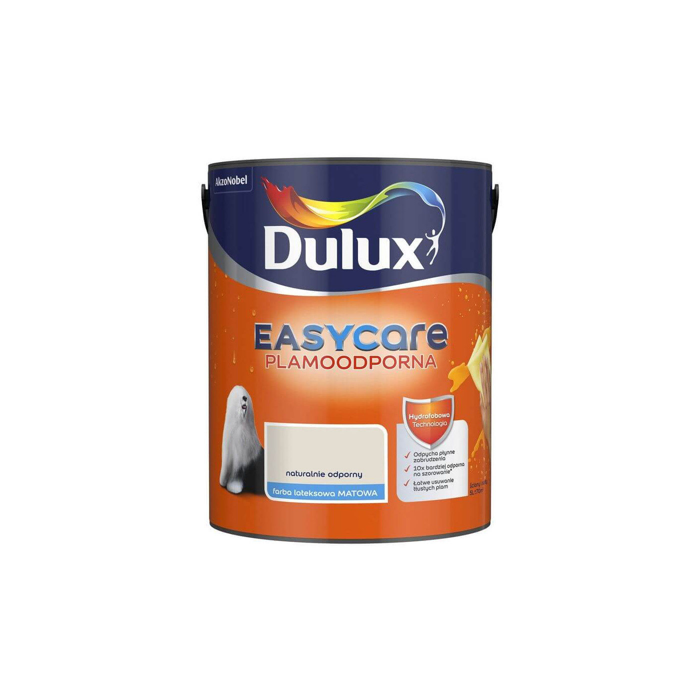 Farba EasyCare Naturalnie Odporny 5L Dulux Farba EasyCare Naturalnie Odporny 5L Dulux