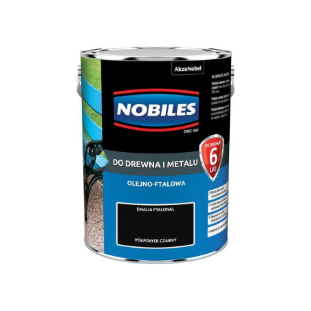 Farba Ftalonal Czarny 5L Nobiles