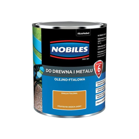 Farba Ftalonal Orzech Jasny 0,7L Nobiles