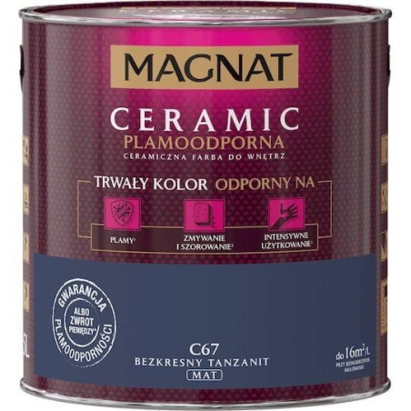 Farba Ceramiczna Magnat Ceramic C67 Bezkresny Tanzanit 2,5L Magnat