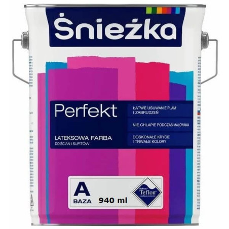 Emalia Lateksowa Perfekt Baza A 0.94L Śnieżka