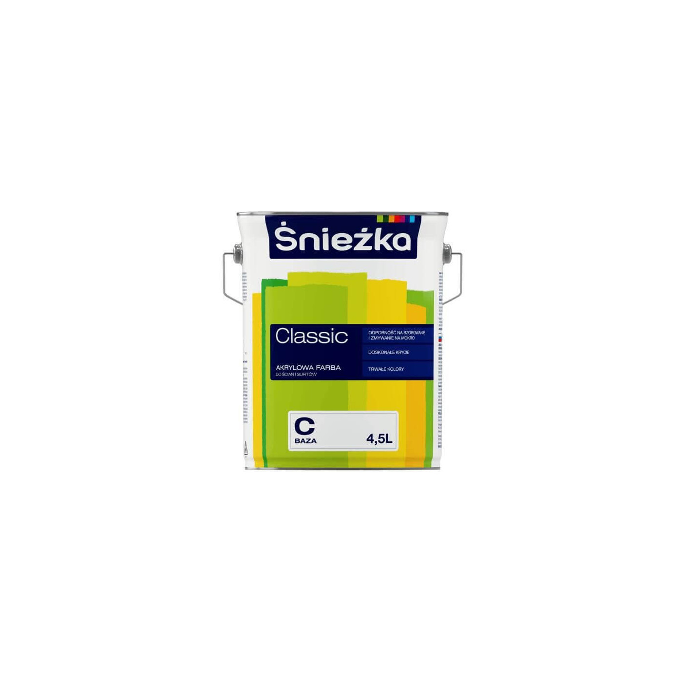 Emalia Akrylowa Classic Baza C 4.5L Śnieżka Emalia Akrylowa Classic Baza C 4.5L Śnieżka