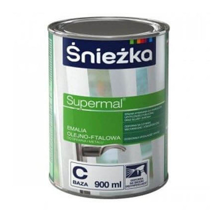 Emalia Ftalowa Supermal Baza C 9.0L Śnieżka