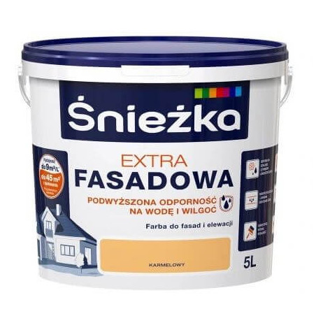 Farba Fasadowa Extra Karmelowa 5L Śnieżka