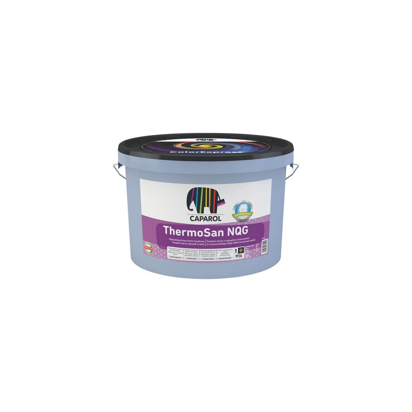 Farba Fasadowa Silikonowa Thermosan NQG B1 10L Caparol Farba Fasadowa Silikonowa Thermosan NQG B1 10L Caparol
