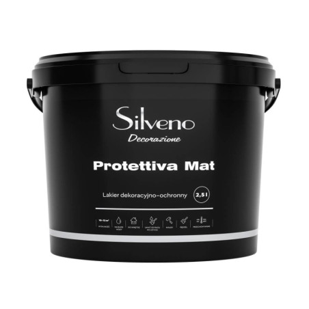 Lakier Dekoracyjny Protettiva 2.5L Mat Silveno