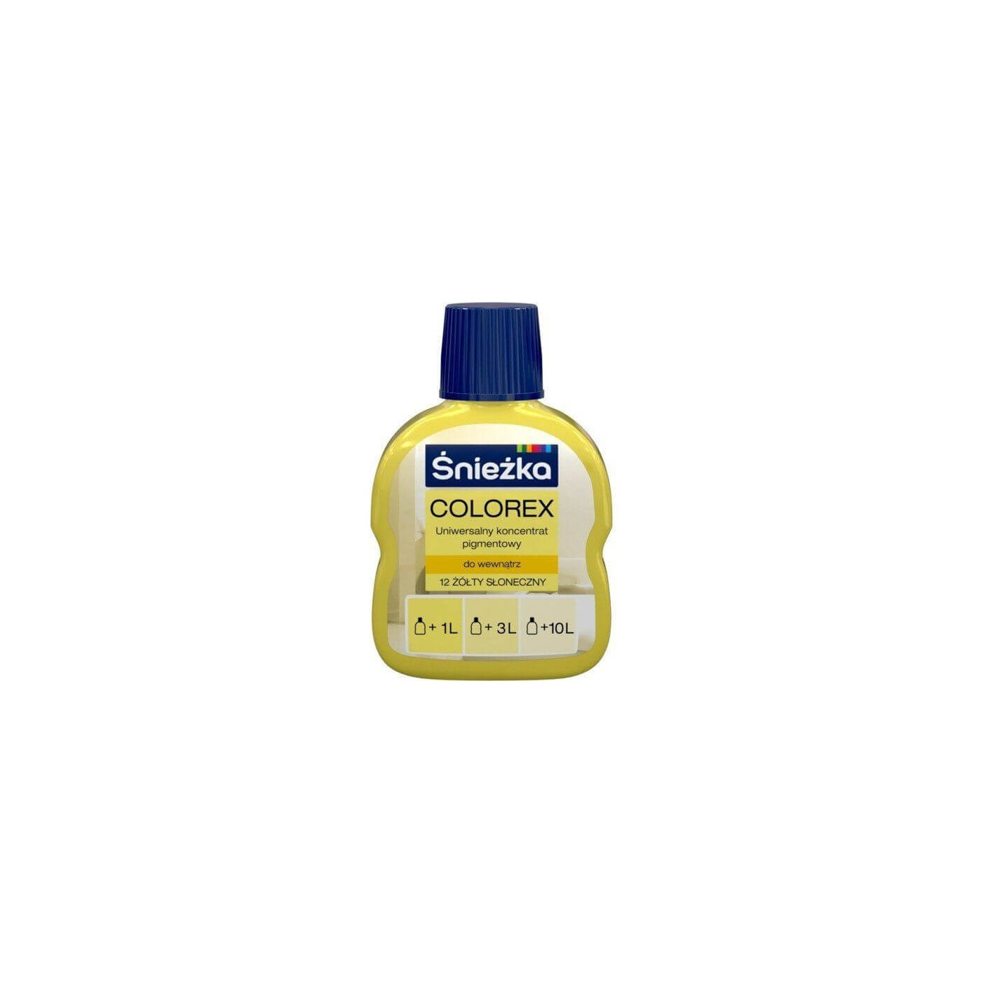 Pigment Colorex 12 Żółty Słoneczny 100ml Śnieżka Pigment Colorex 12 Żółty Słoneczny 100ml Śnieżka