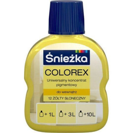 Pigment Colorex 12 Żółty Słoneczny 100ml Śnieżka