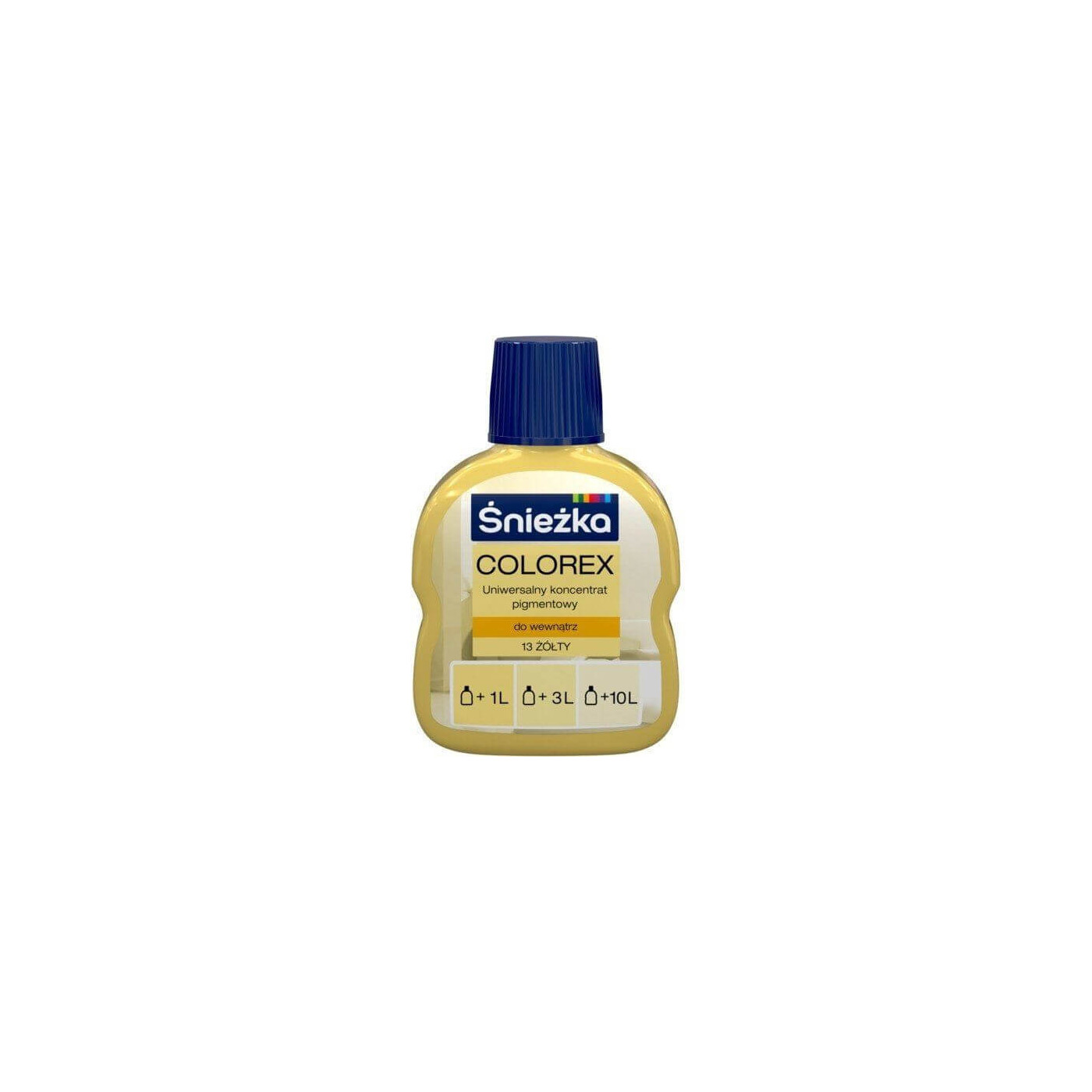 Pigment Colorex 13 Żółty 100ml Śnieżka Pigment Colorex 13 Żółty 100ml Śnieżka