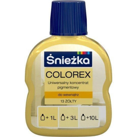 Pigment Colorex 13 Żółty 100ml Śnieżka