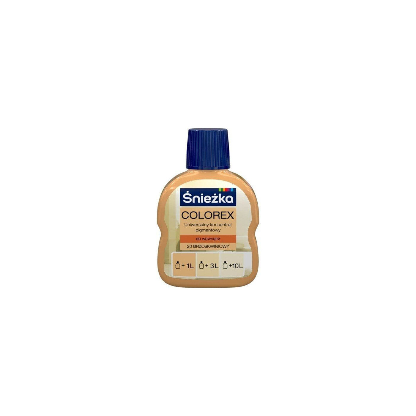 Pigment Colorex 20 Brzoskwiniowy 100ml Śnieżka Pigment Colorex 20 Brzoskwiniowy 100ml Śnieżka