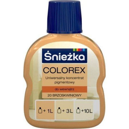 Pigment Colorex 20 Brzoskwiniowy 100ml Śnieżka