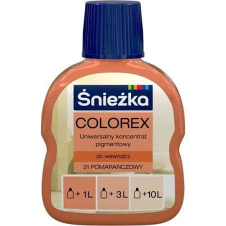 Pigment Colorex 21 Pomarańcz 100ml Śnieżka