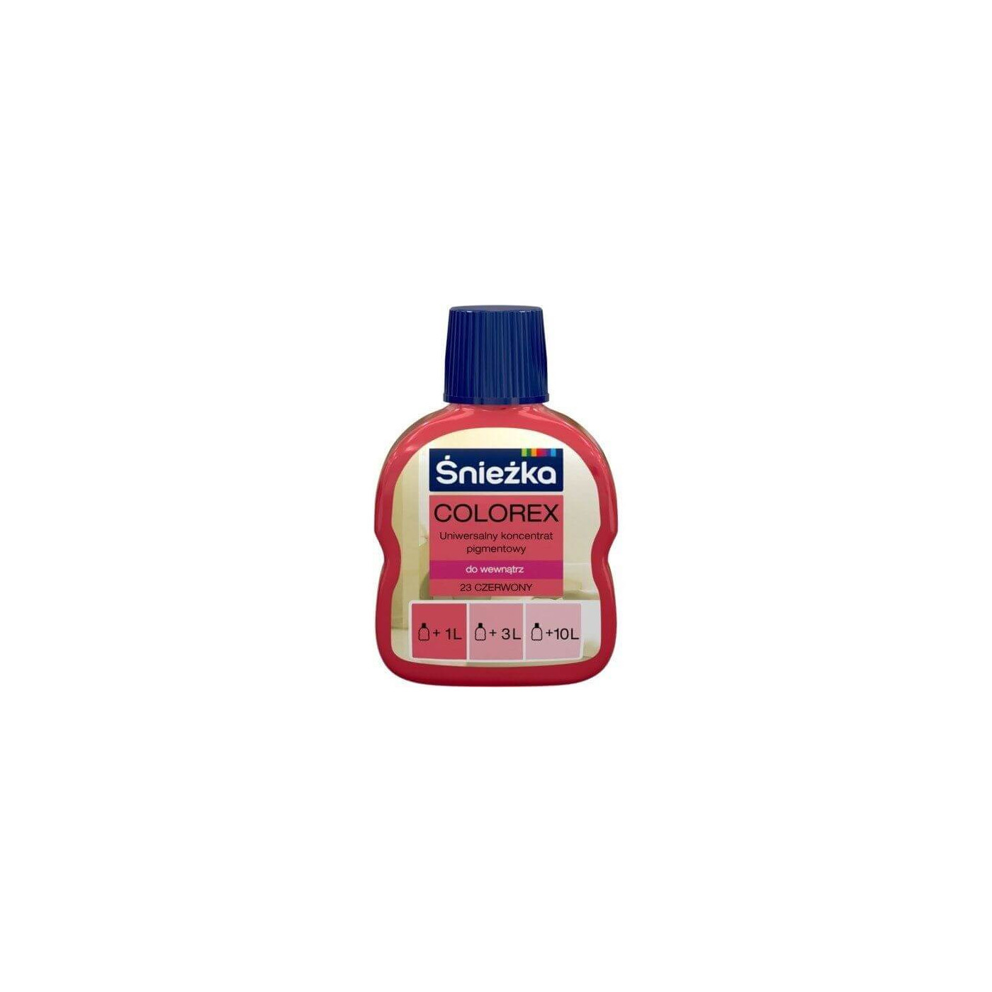 Pigment Colorex 23 Czerwony 100ml Śnieżka Pigment Colorex 23 Czerwony 100ml Śnieżka