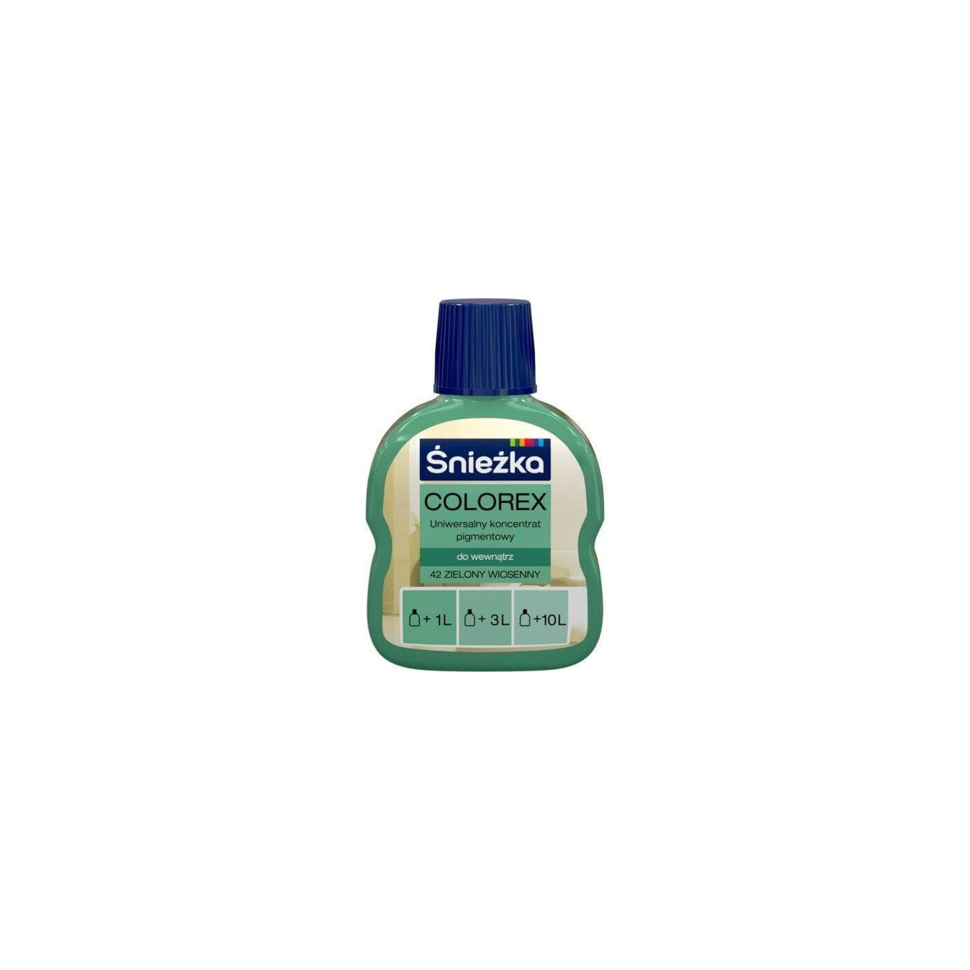 Pigment Colorex 42 Zielony Wiosenny 100ml Śnieżka Pigment Colorex 42 Zielony Wiosenny 100ml Śnieżka