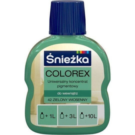 Pigment Colorex 42 Zielony Wiosenny 100ml Śnieżka