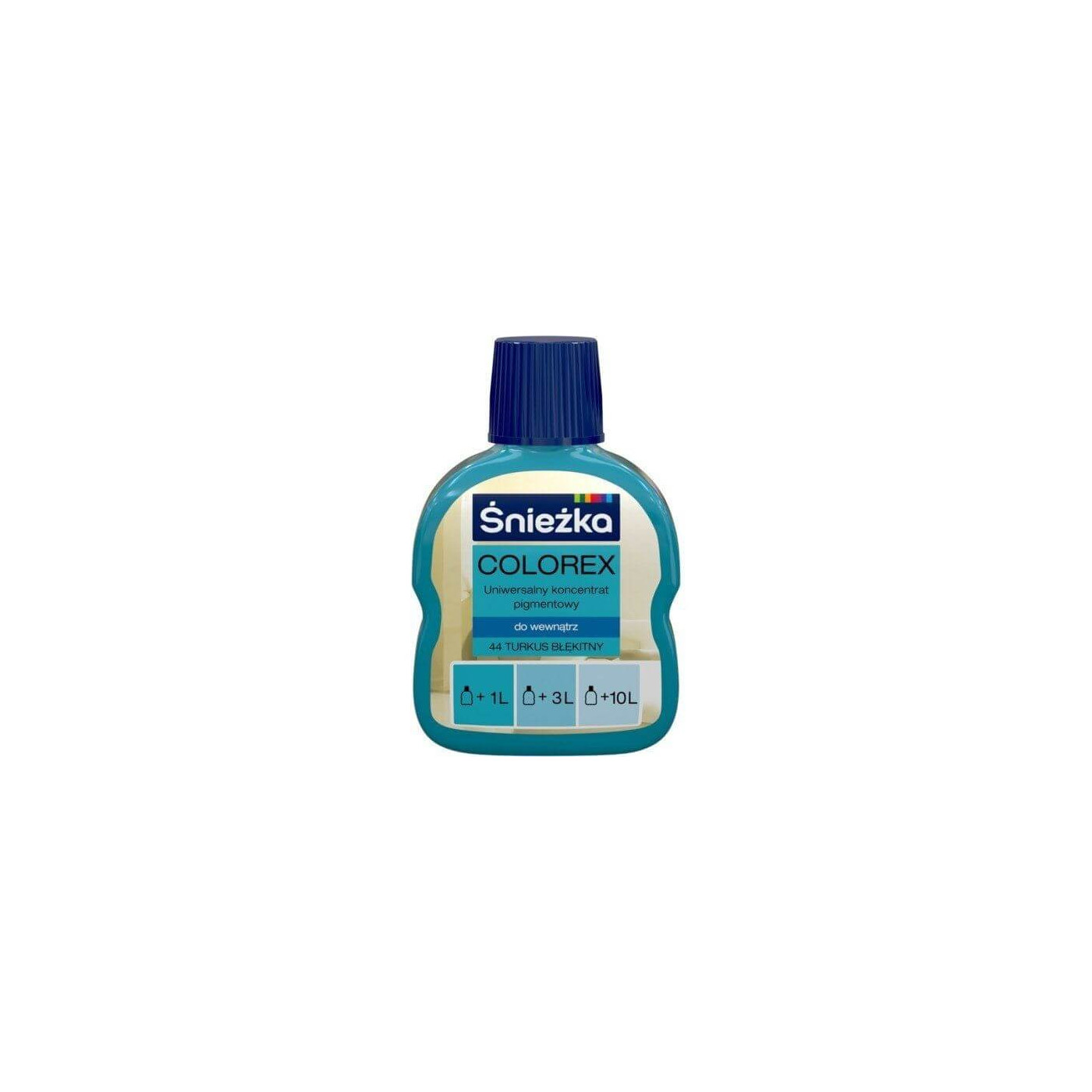 Pigment Colorex 44 Turkus Błękitny 100ml Śnieżka Pigment Colorex 44 Turkus Błękitny 100ml Śnieżka