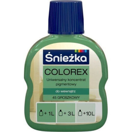 Pigment Colorex 45 Groszkowy 100ml Śnieżka