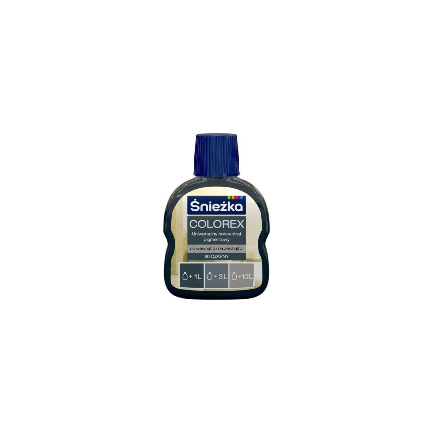 Pigment Colorex 90 Czarny 100ml Śnieżka Pigment Colorex 90 Czarny 100ml Śnieżka
