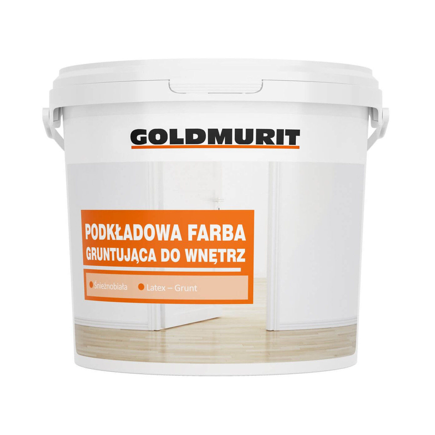 Podkładowa Farba Gruntująca Do Wnętrz 5L Goldmurit Podkładowa Farba Gruntująca Do Wnętrz 5L Goldmurit