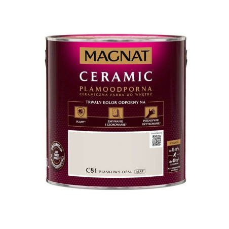 Farba Ceramiczna Magnat C81 Piaskowy Opal 2.5L