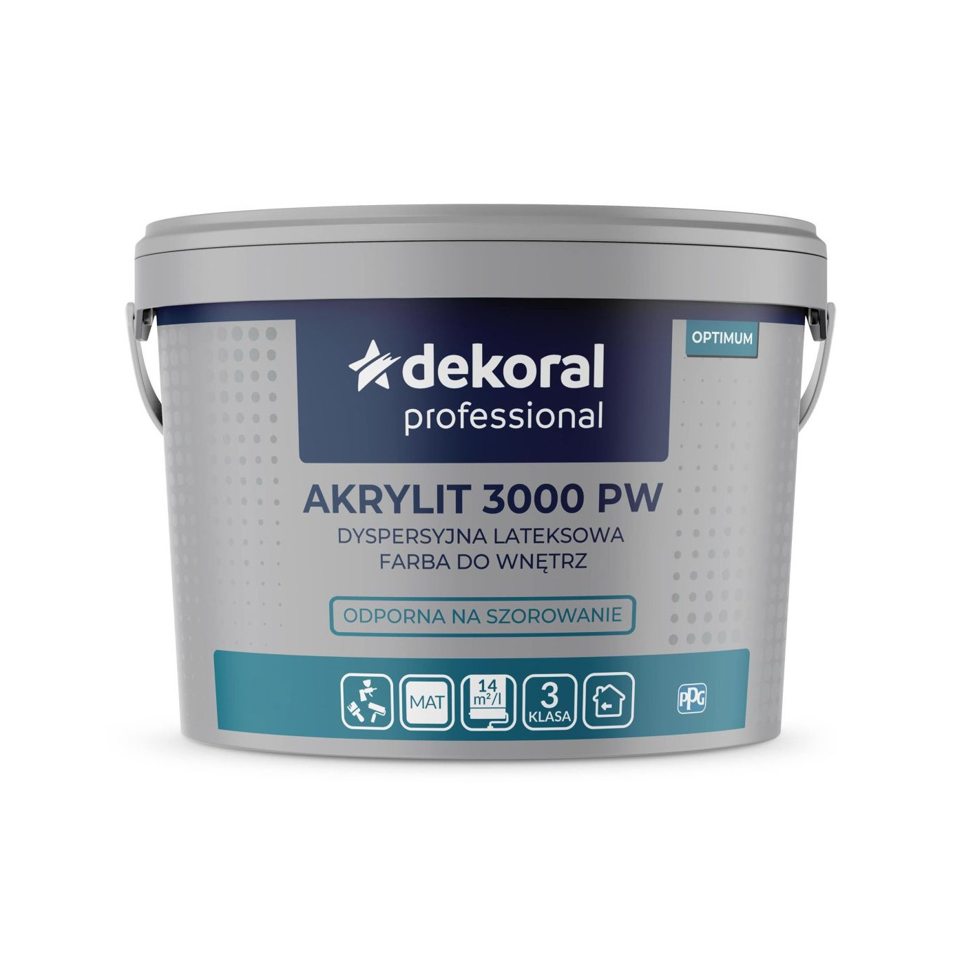 Farba Lateksowa Professional Baza LN 9,75L Dekoral Farba Lateksowa Professional Baza LN 9,75L Dekoral