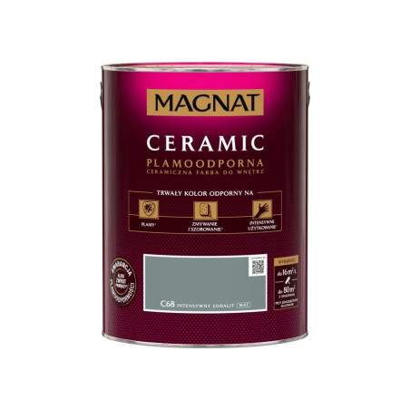 Farba Ceramiczna Ceramic C68 Intensywny Sodalit 5L Magnat