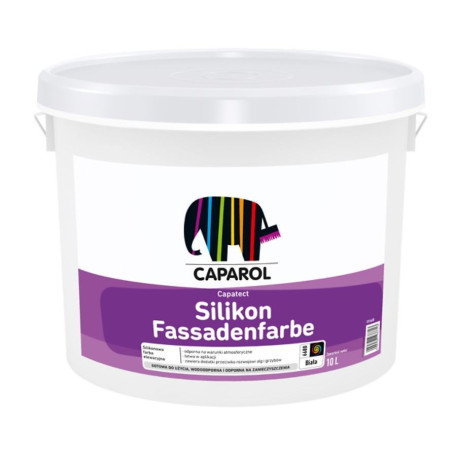 Farba Fasadowa Capatect Silikon Fassadenfarbe 10 L Baza 1 Caparol