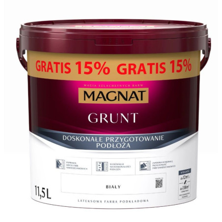 Grunt Pod Farby Ceramiczne i Lateksowe 11,5L Magnat