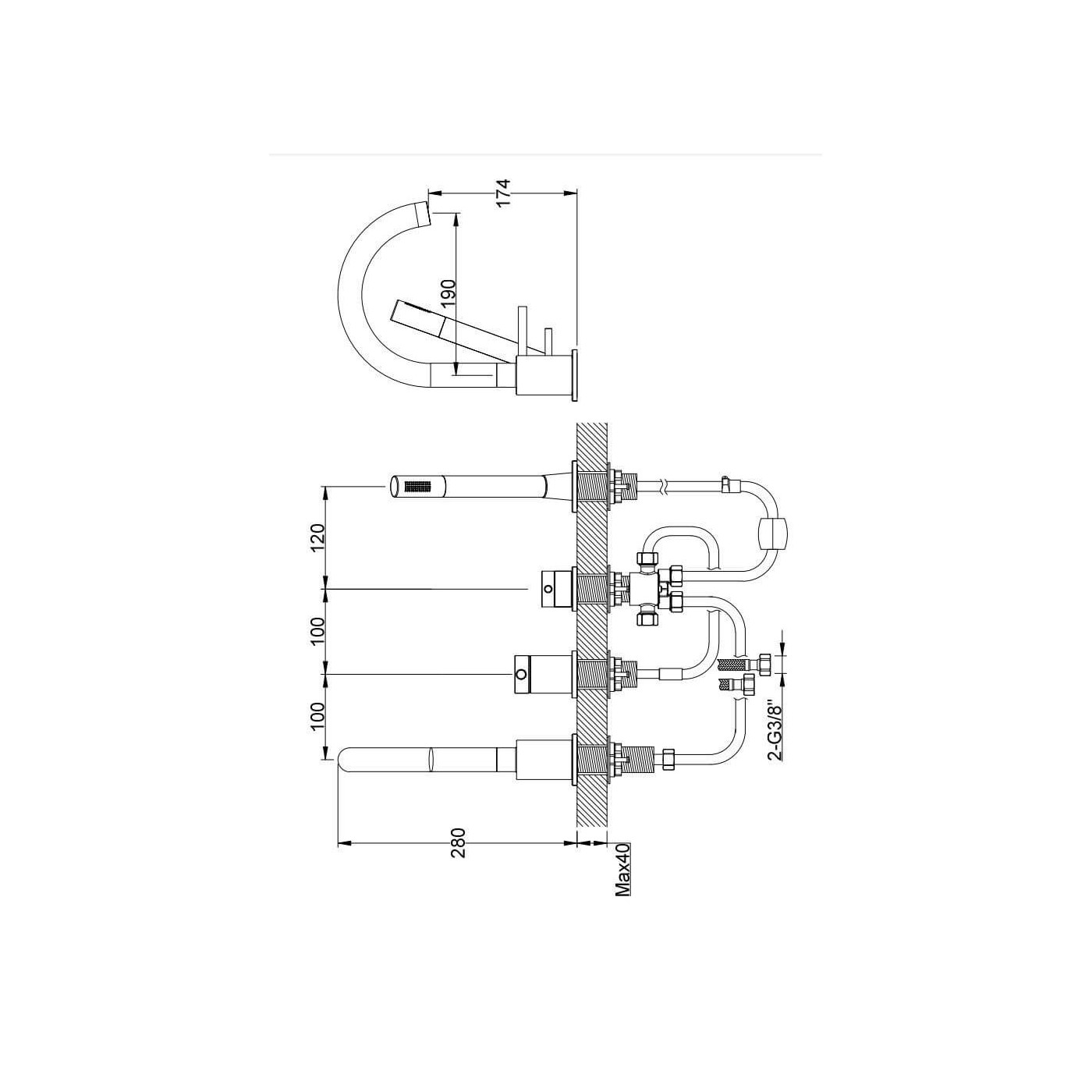 Bateria Wannowa Axel QB244A Kohlman Bateria Wannowa Axel QB244A Kohlman