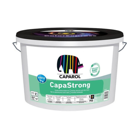 Farba Lateksowa CapaStrong Baza 1 10L Satyna Caparol