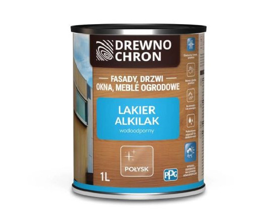 Lakier Ftalowy Alkilak Połysk 1L Domalux