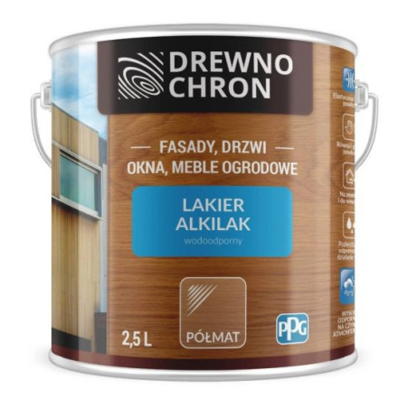 Lakier Ftalowy Alkilak Półmat 2.5L Domalux