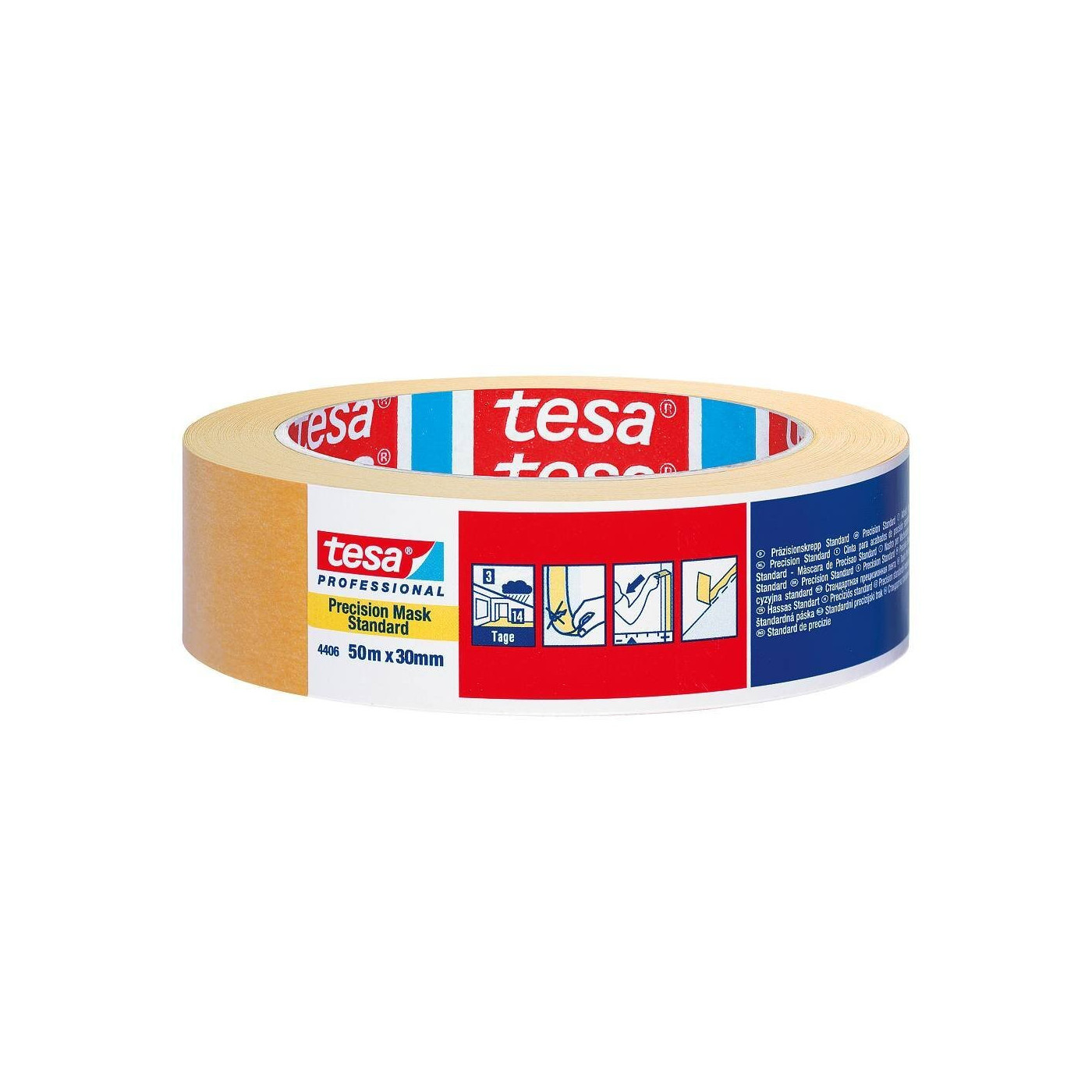 Taśma Malarska Precision 50m x 30mm 04406-00002-00 Tesa Taśma Malarska Precision 50m x 30mm 04406-00002-00 Tesa