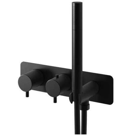 Bateria Wannowa Z Termostatem Axel Black QW265AB Kohlman