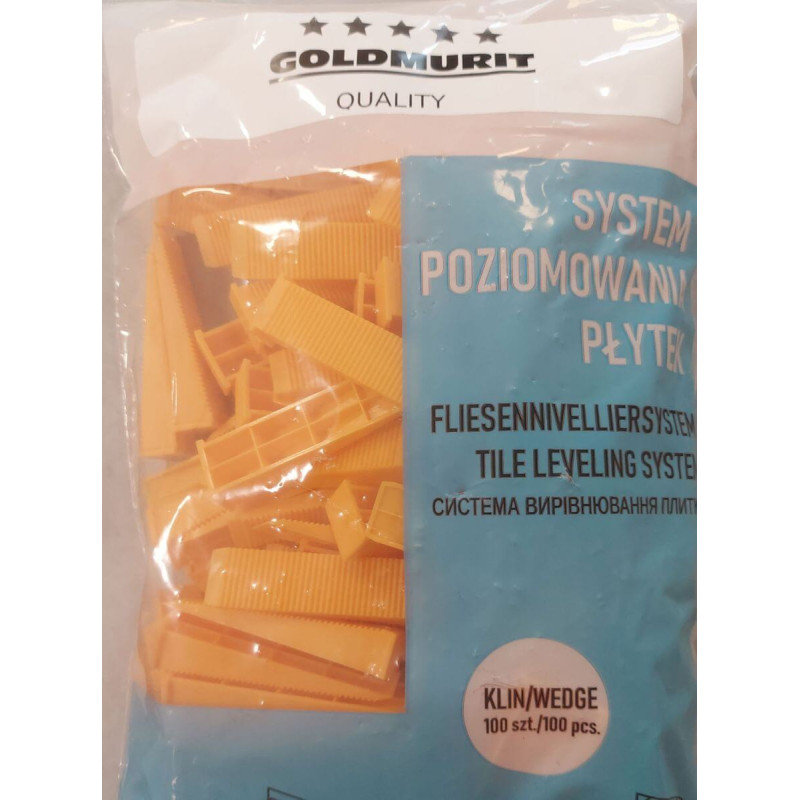 Kliny Pomarańczowe 100 Szt. Goldmurit Kliny Pomarańczowe 100 Szt. Goldmurit