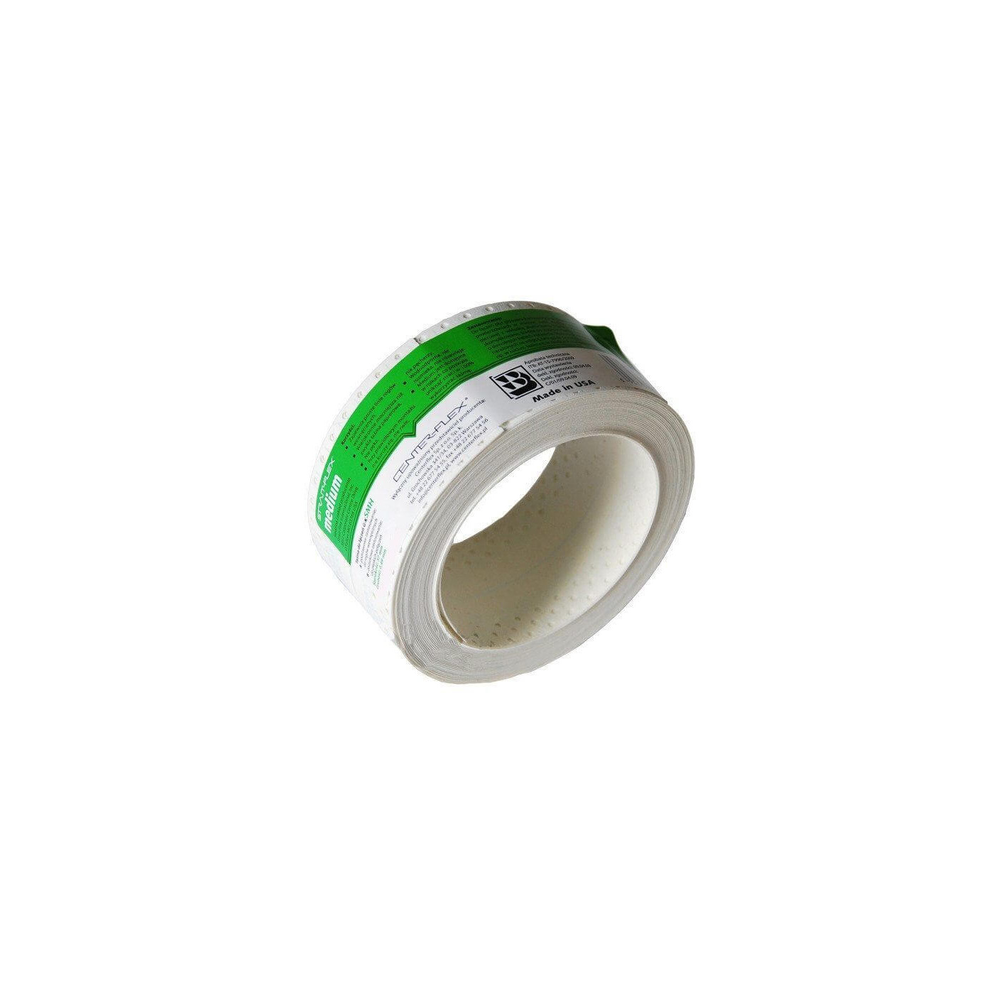 Taśma Medium Do Połączeń Płyt 20 mb Zielony Center-Flex Taśma Medium Do Połączeń Płyt 20 mb Zielony Center-Flex