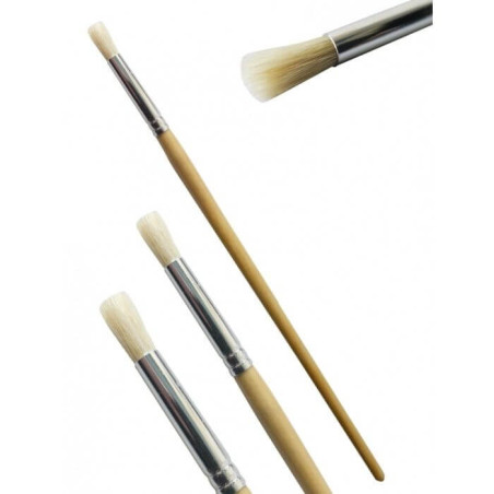 Pędzel Paskowy Okrągły Rozmiar 2 Silveno