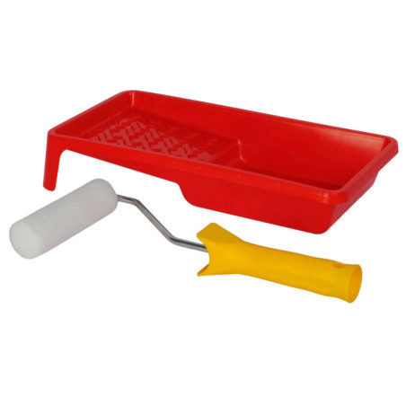 Komplet Wałek 5 cm z Kuwetą Do Farb Olejnych i Akrylowych Pro-Sto