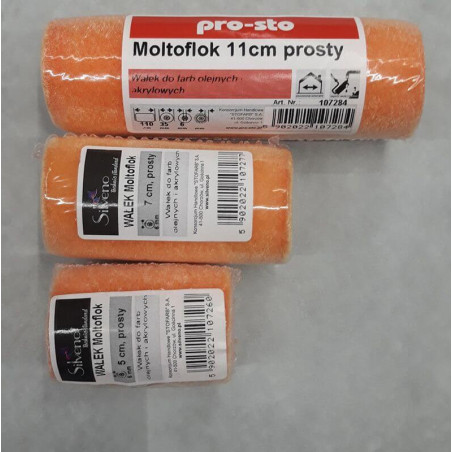 Wałek Moltoflok 7 cm Prosty Pro-Sto