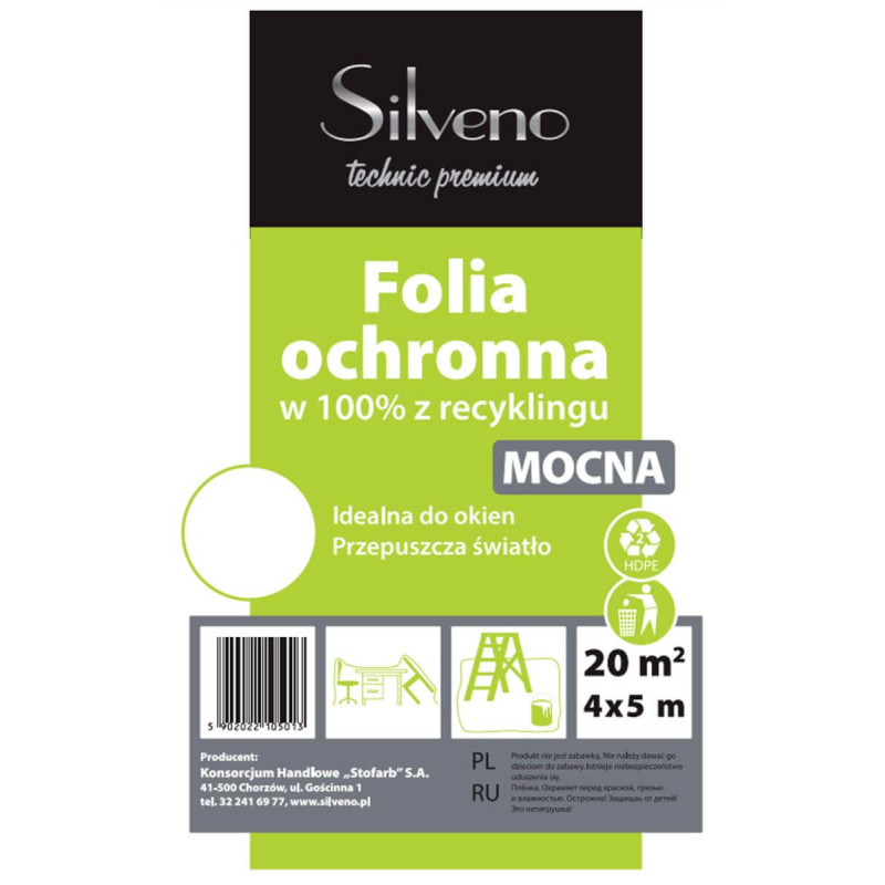 Folia Ochronna 4x5 Mocna z Recyklingu Silveno Folia Ochronna 4x5 Mocna z Recyklingu Silveno